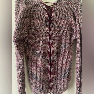 Cable knit sweater